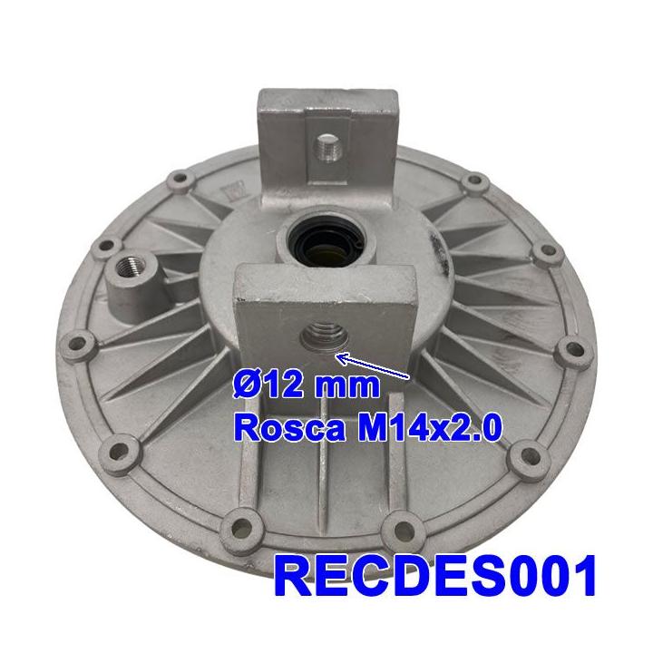 Tapa del calderín de aire de la destalonara de la desmontadora de ruedas