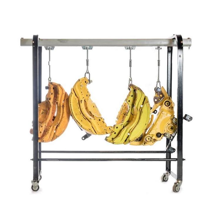 Transportador y soporte universal de pinzas de frenos
