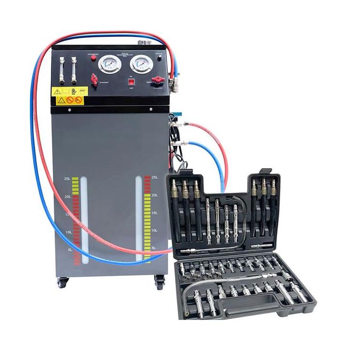 Maquina para cambio de aceite de transmision automatica ATF + adaptadores 11006
