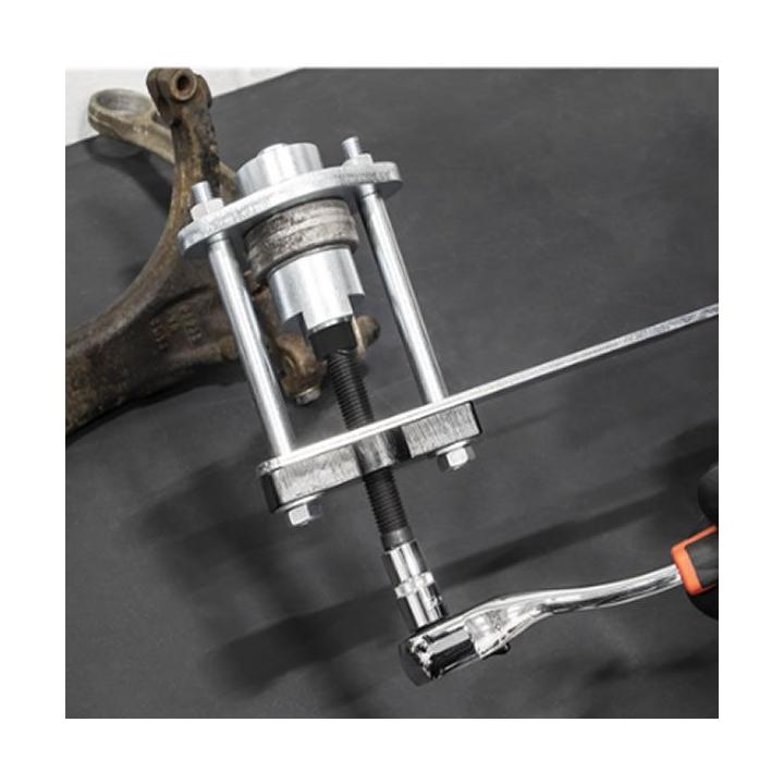 Extractor e instalador de silentblock delantero superior VAG sin desmontar el brazo
