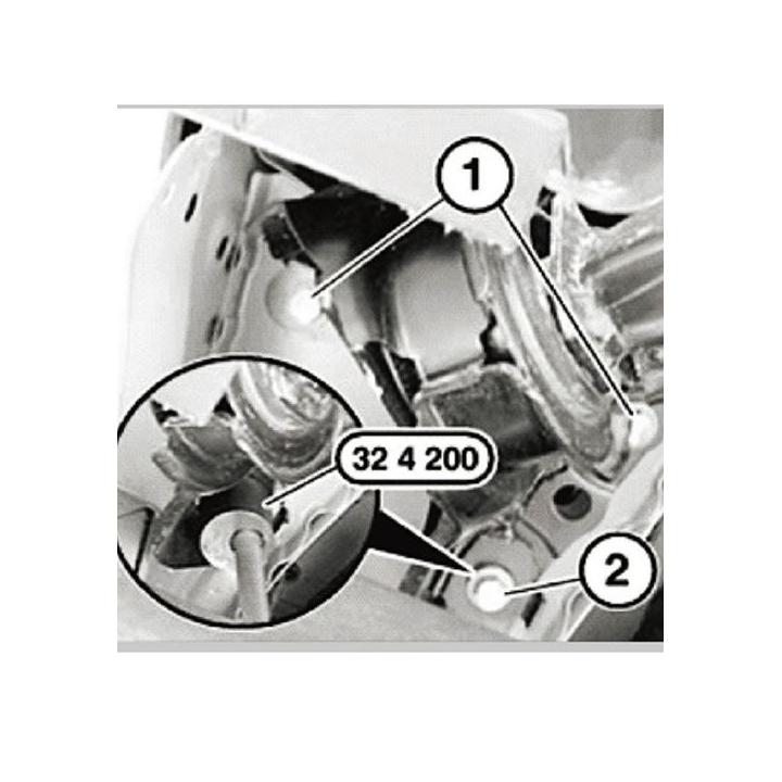 Vaso corto 1/2 ajuste convergencia eje trasero MINI Cooper 2002–2009 OEM 32 4 200