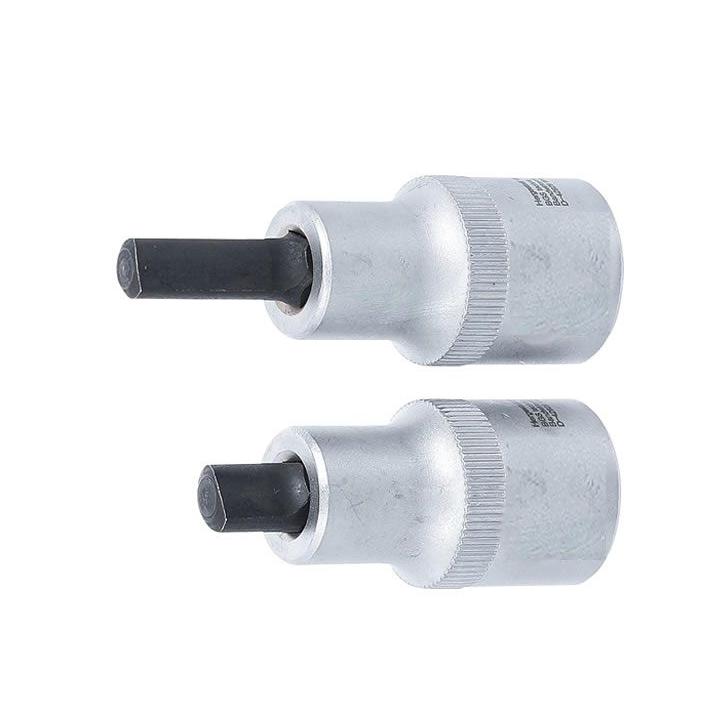 Juego de vasos de 1/2" para la extensión de las abrazaderas del amortiguador 5 x 7 mm y  5,5 x 8,2 mm. 2 piezas