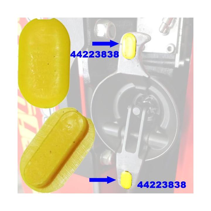 Protección para uña de acero compatible con Corghi, 5 unidades