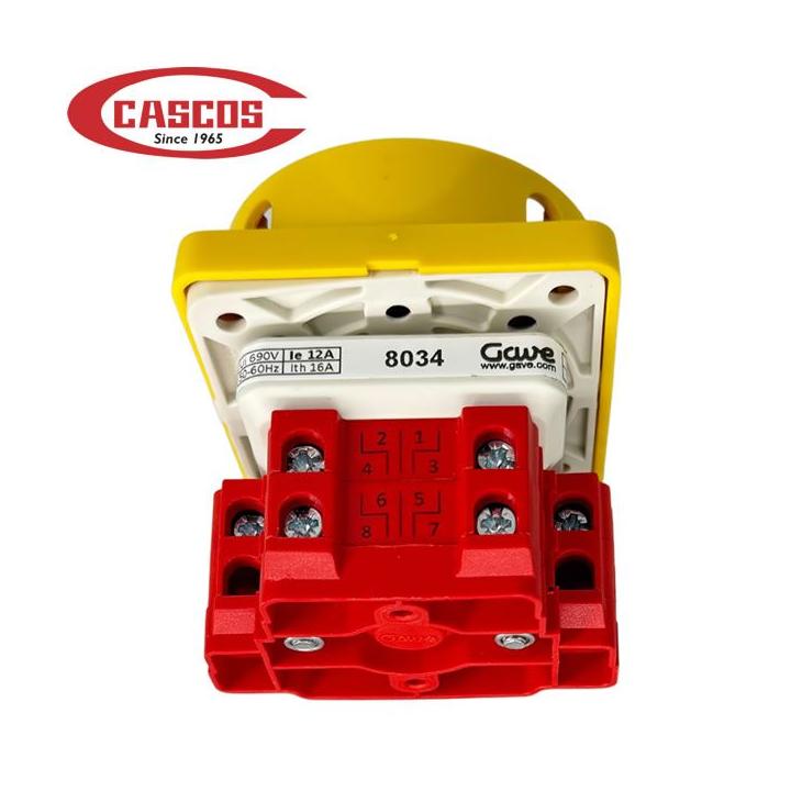 Inversor (subida/ bajada) MONOFASICO/TRIFASICO con mando mecánico para elevador de coches Cascos