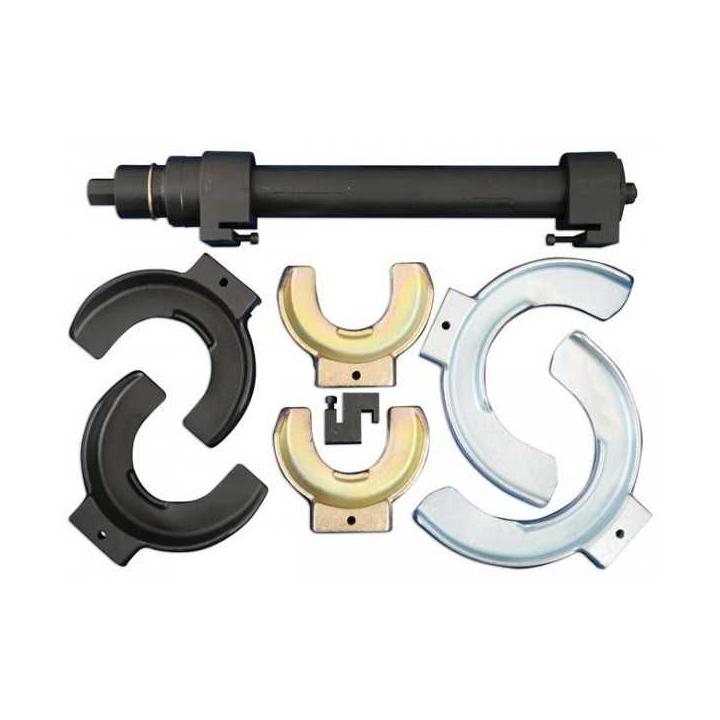 compresor de muelles mcpherson con garras intercambiables 80 a 195 mm