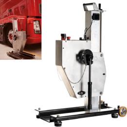 Elevador automático para cabinas de camión.