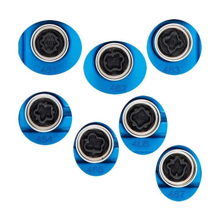 Juego de vasos para tornillo antirrobo de Land Rover. 10 piezas