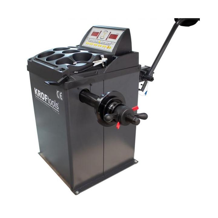 Equilibradora de ruedas semiautomática