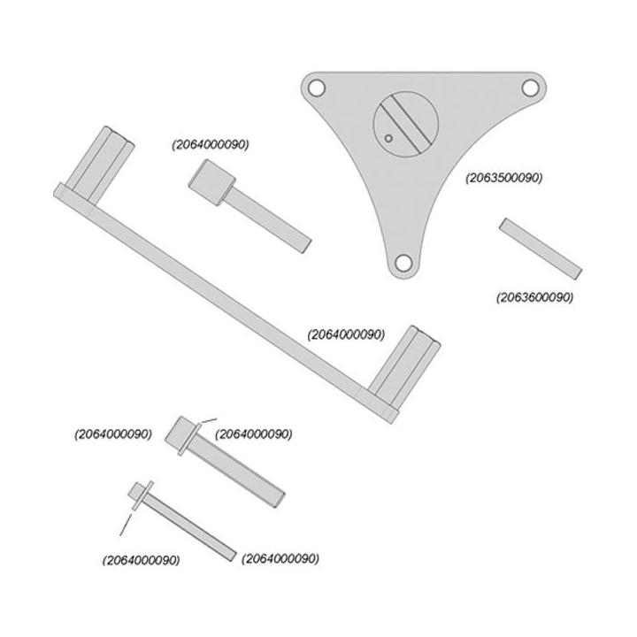 Kit de distribución para motores Fiat 1.0i  híbrido