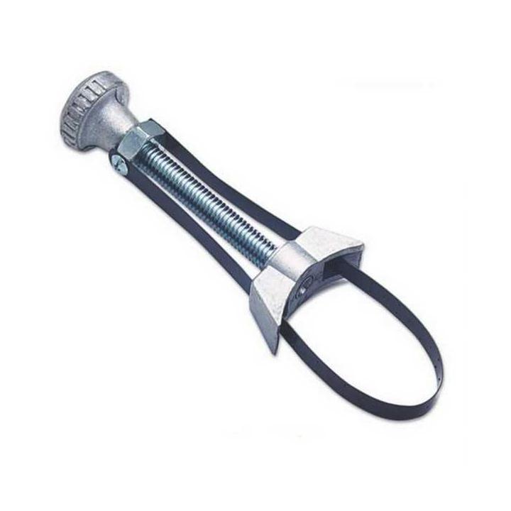 Llave de filtro de aceite con fleje ajustable 60 a 120 mm