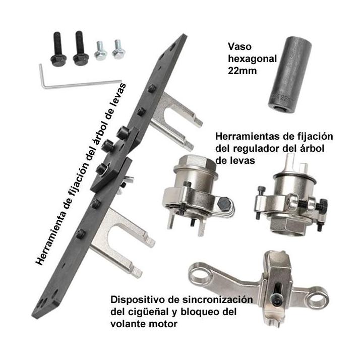 Kit de herramientas de sincronización de motor para GM Chevrolet Onix y Tracker 1.0 y 1.2 Turbo