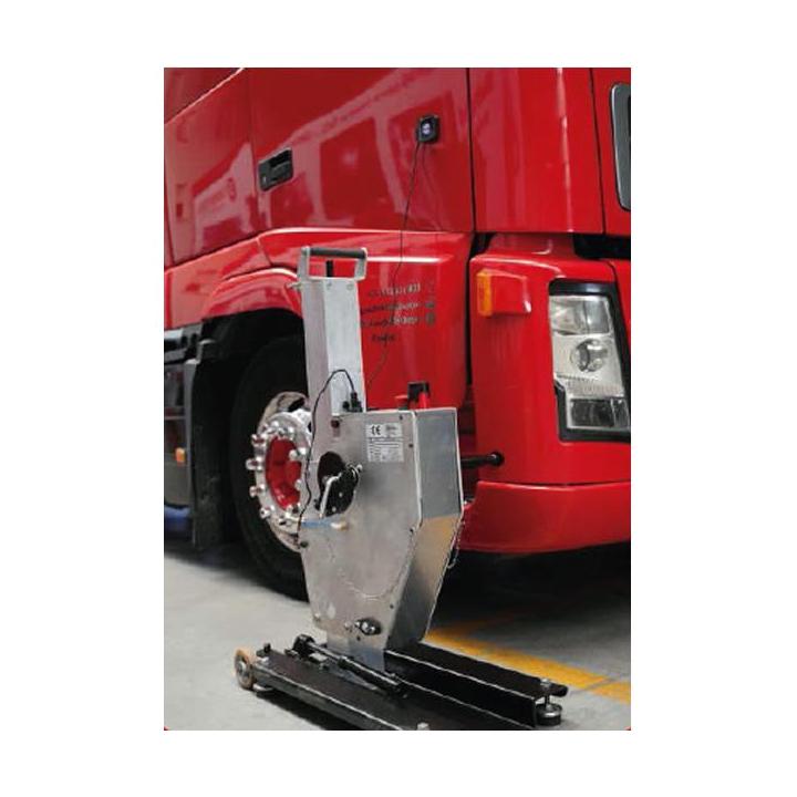 Elevador automático para cabinas de camión.