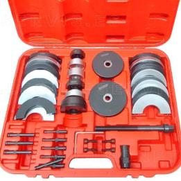 Juego para extraer e instalar bujes de 2ª generación en VAG. Medidas 62, 66, 72 y 85 mm