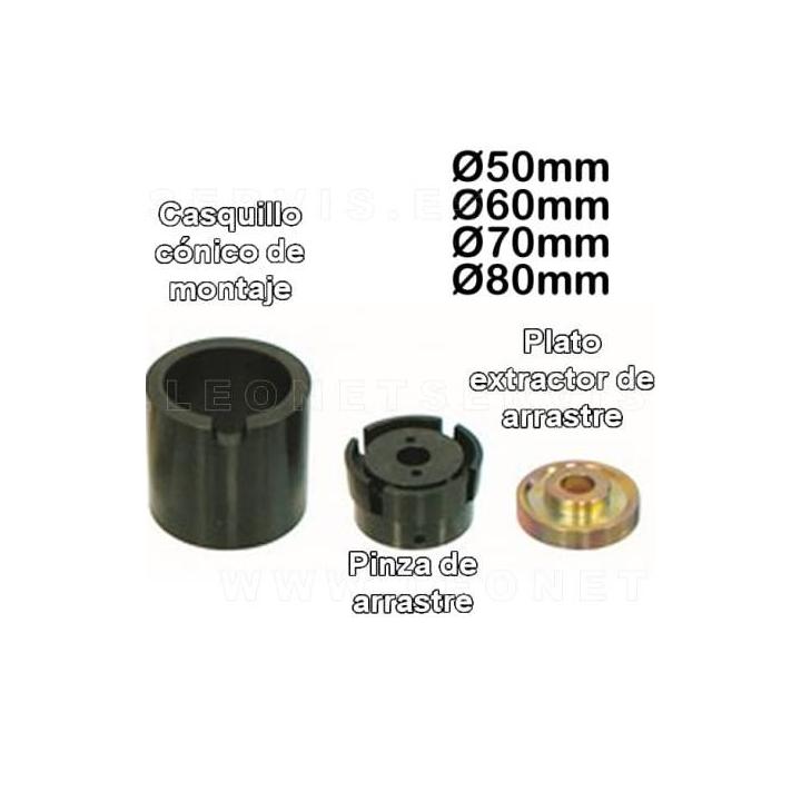 Util montaje / desmontaje de silent-block, diametros 50, 60, 70 Y 80MM
