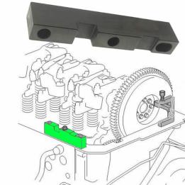 util tope trasero culata volvo renault motores 12 13 16l oem 9998601