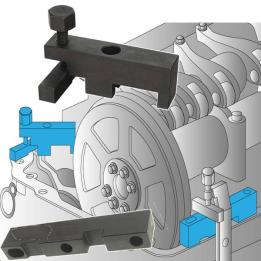 Útiles para instalación tapa distribución Volvo Renault camión OEM 9998389 9998601