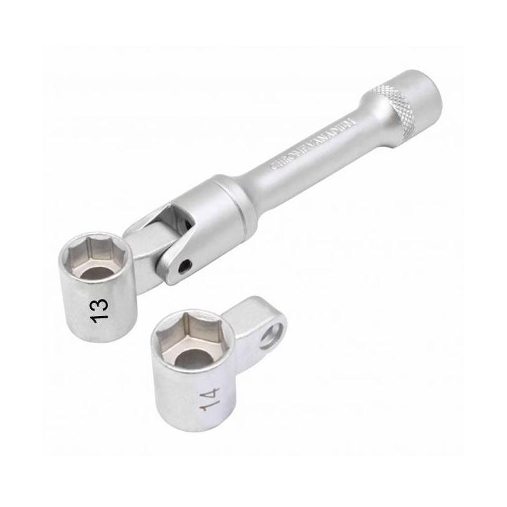 Vaso articulado suspensión VAG   doble cara. 13 mm (8 caras)   / 14 mm ( 6 caras)