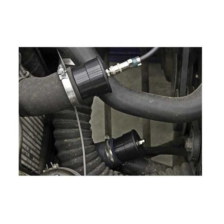 Comprobador de fugas de sistema de turbo universal 9 piezas con manómetro