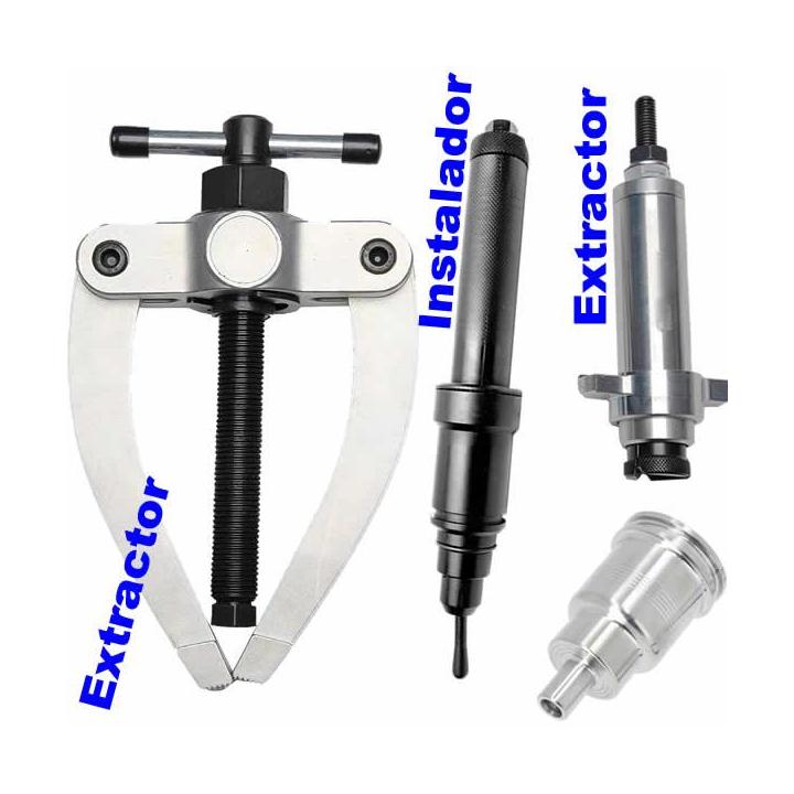 Kit de Extracción e Instalación de Camisas de Inyectores para Motores Volvo y Mack – Alternativa OEM 9986174 / 88800387