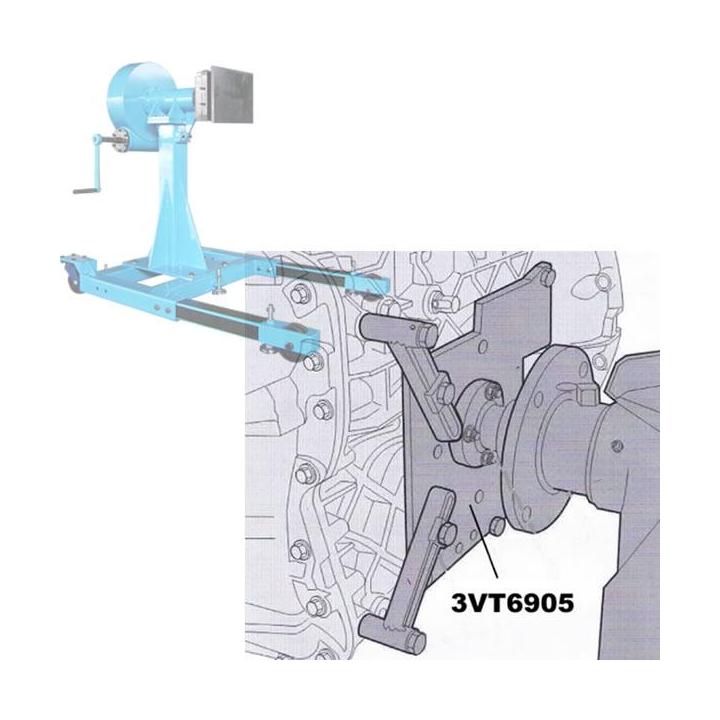 Soporte para caja de cambios VT VOLVO-RENAULT