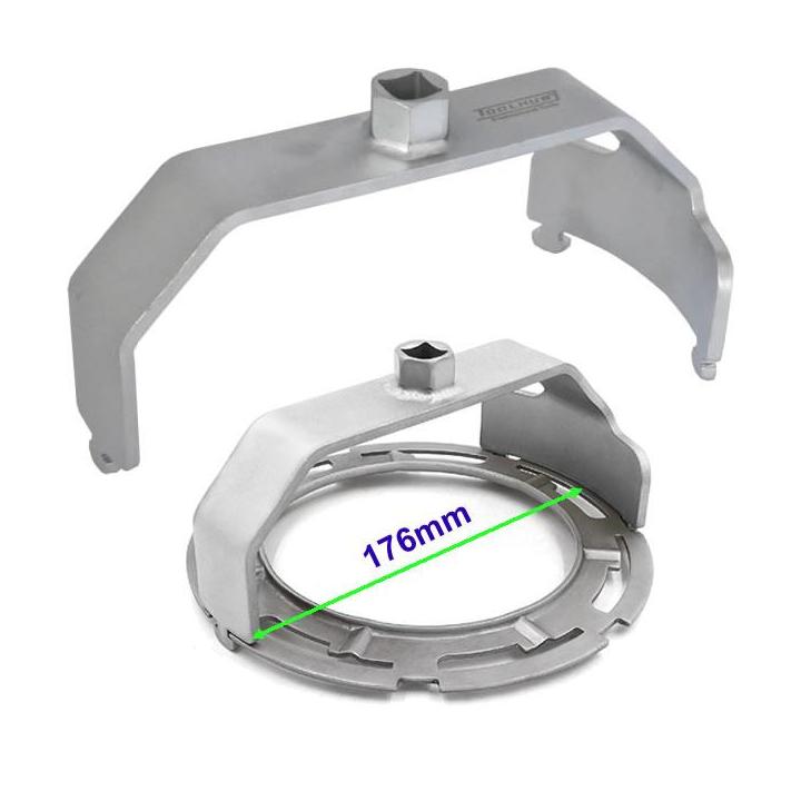 Llave para tapa de aforador de combustible