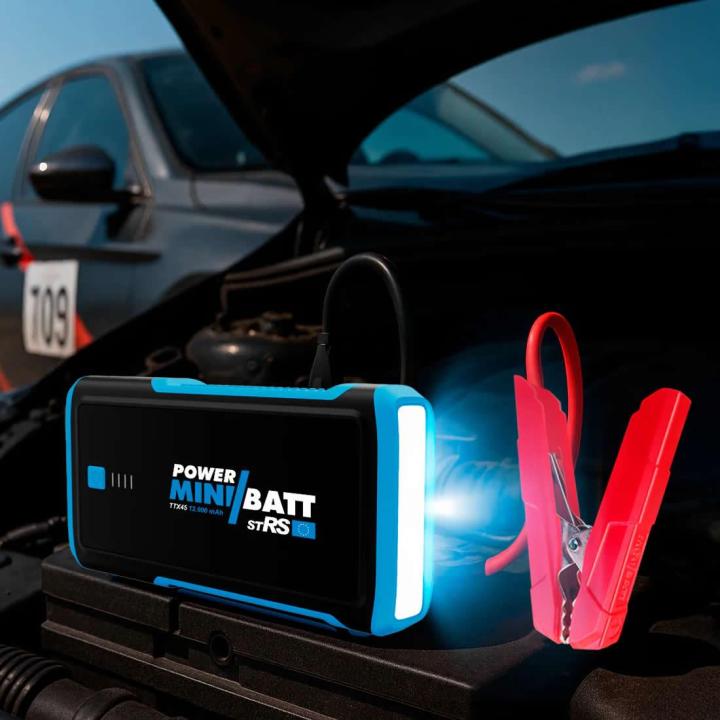 Minibatt StRs, cargador 12.000 mAH + arrancador 350A