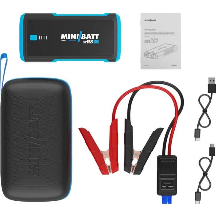 Minibatt StRs, cargador 12.000 mAH + arrancador 350A