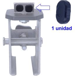 Cubiertas para garras de acero para desmontadoras de moto. 4 unidades