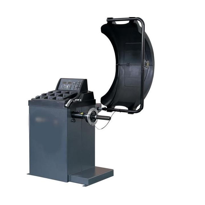 Equilibradora de ruedas semiautomática