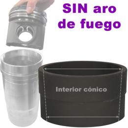 Útil de interior cónico para montaje de pistones SCANIA