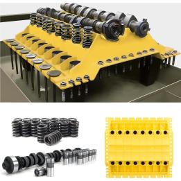 Soporte organizador para componentes de la culata motor