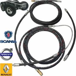 Kit latiguillos eje direccional trasero VOLVO SCANIA RENAULT