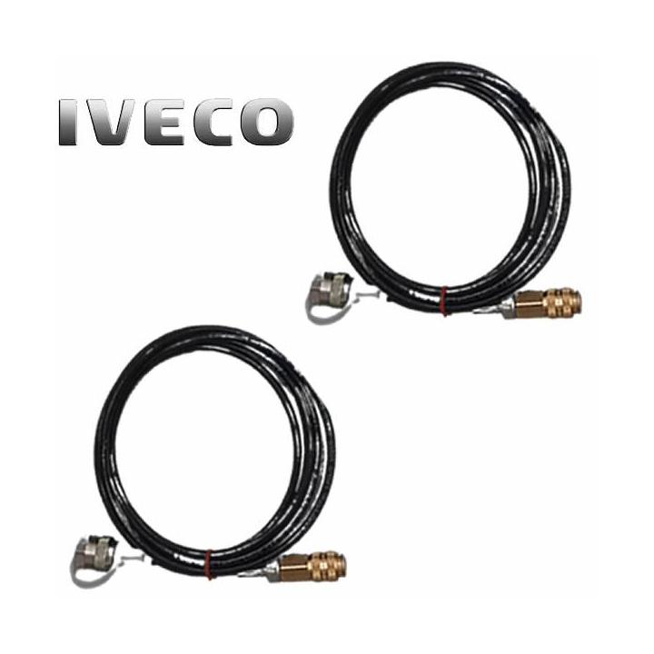 Latiguillos Iveco para purga y llenado de eje trasero direccional