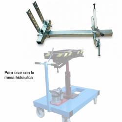 Soporte universal para grupos diferenciales y cajas de transferencia