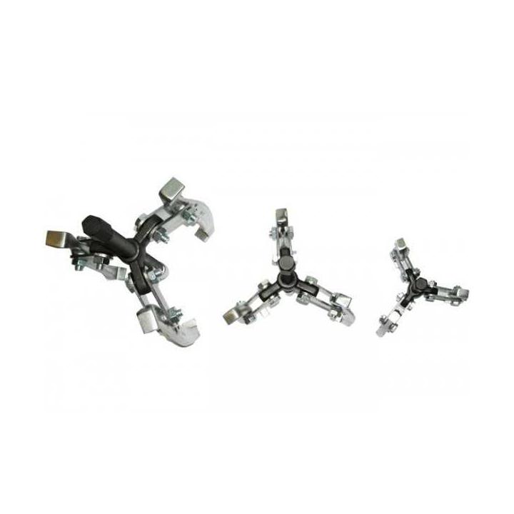 juego extractores 3 garras 75-150 mm rodamientos poleas engranajes