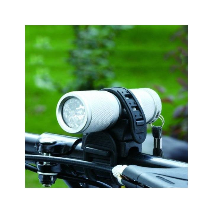 Soporte de linterna para bicicleta
