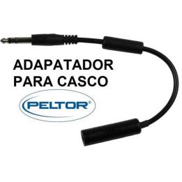 Conecta cascos Peltor con intercom Terratrip PRO o Clubman. Adaptador fiable, compacto y resistente. Audio claro en entornos de 