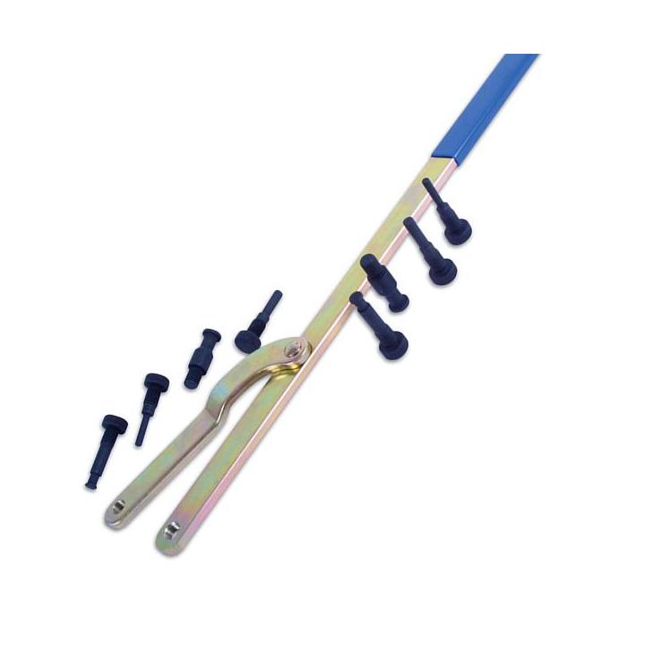 Llave ajustable universal para poleas de árboles de levas 40–220 mm