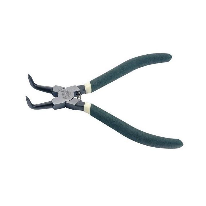 Juego alicates circlip internos externos 4 piezas rectos curvos 175 mm