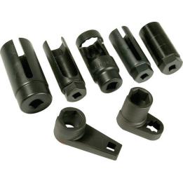 Juego de vasos para sonda lambda y sensor de oxígeno de 7 piezas para taller