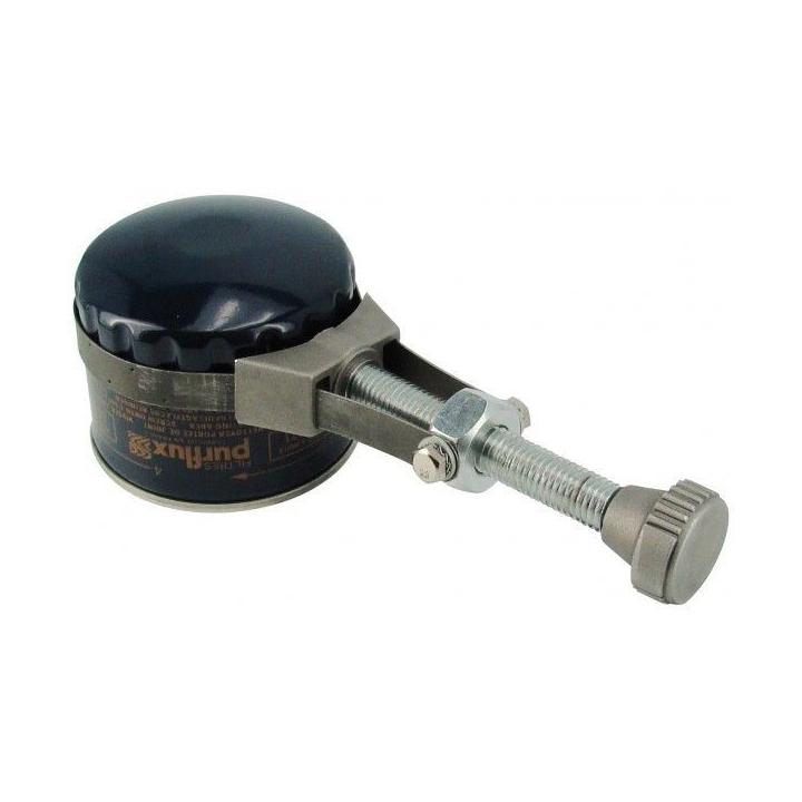 Llave de filtro de aceite con fleje ajustable 60 a 120 mm