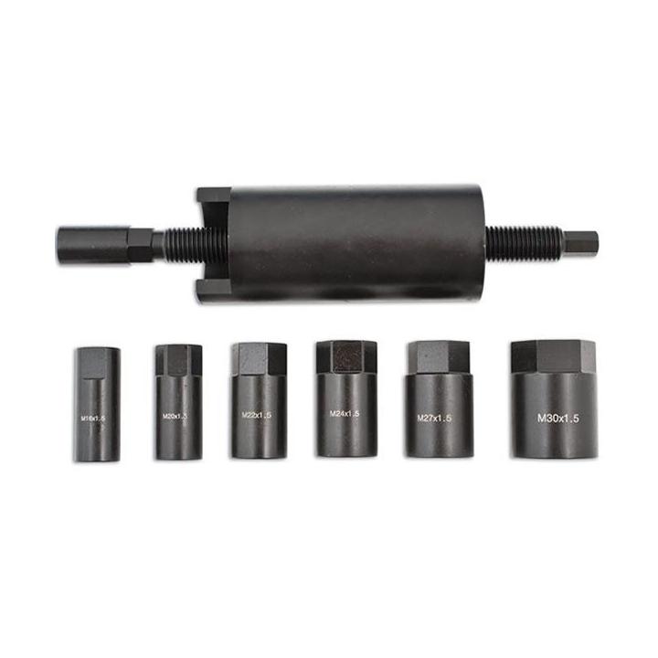 Extractor de eje de transmisión con adaptadores multimarcas