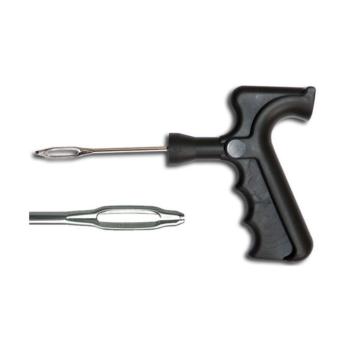 Kit de reparación de pinchazos para turismo con 5 mechas y disolución