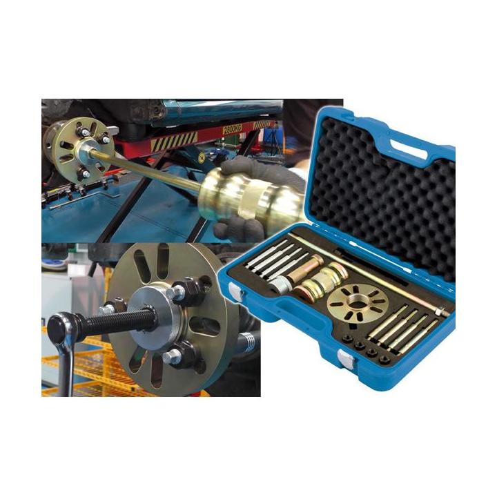 Extractor de bujes con martillo deslizante profesional para turismos y vehículos comerciales