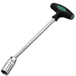 Llave de bujía en T imantada 16 mm 21 mm herramienta profesional para taller