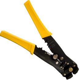 Pelador automático de cables 0,13–6 mm² con crimpadora 210 mm