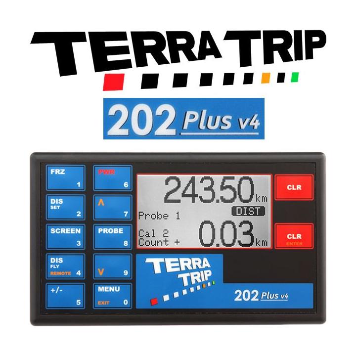 Terratrip 202 Plus V4 tripmaster de regularidad con doble display gráfico