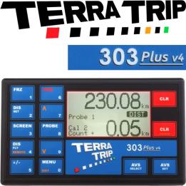 Terratrip 303 Plus V4 con doble display y software actualizado para rally de regularidad