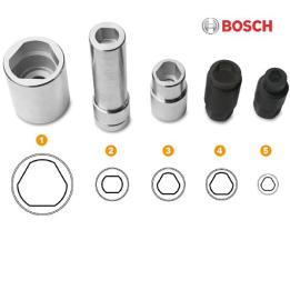 Juego de vasos bomba inyectora Bosch VE VP EDC TDI VP37 5 piezas acero cromo vanadio