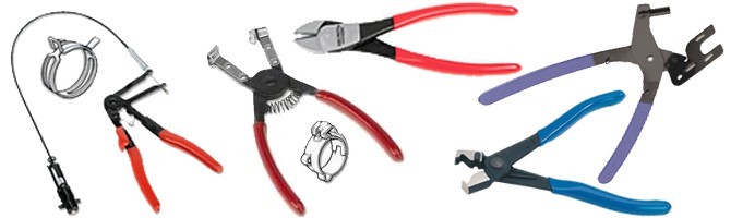 Alicates especiales para taller mecánico